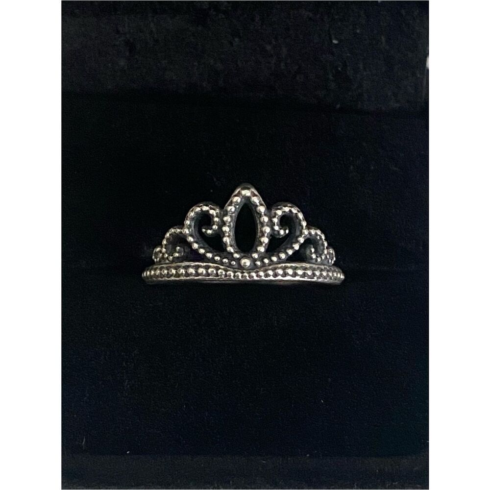 James Avery Retired Beaded Tiara Ring